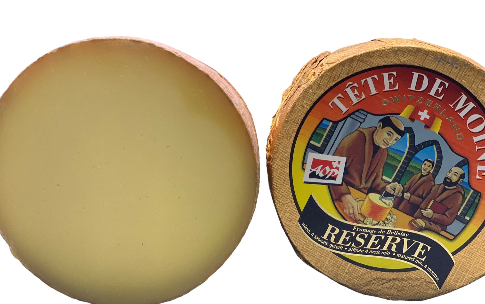 Tête de Moine Reserve – 830 gm – Delikatessen Nussbaumer